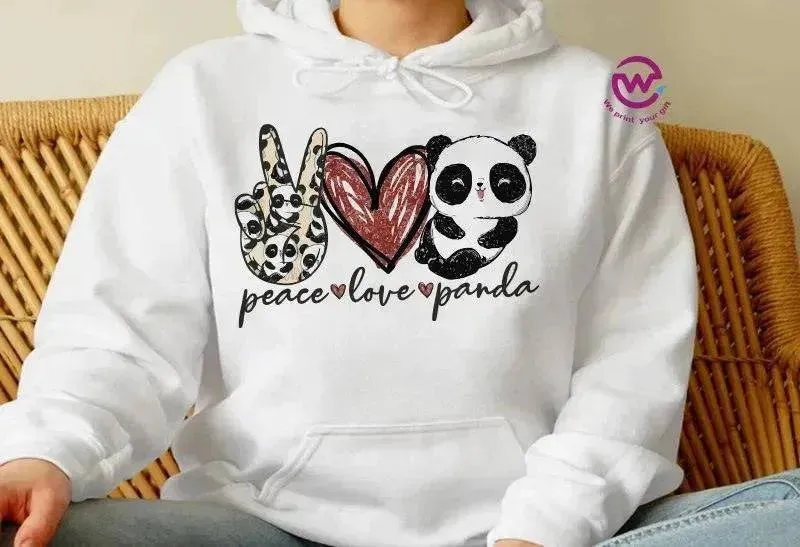 Adult Hoodies -Panda-B