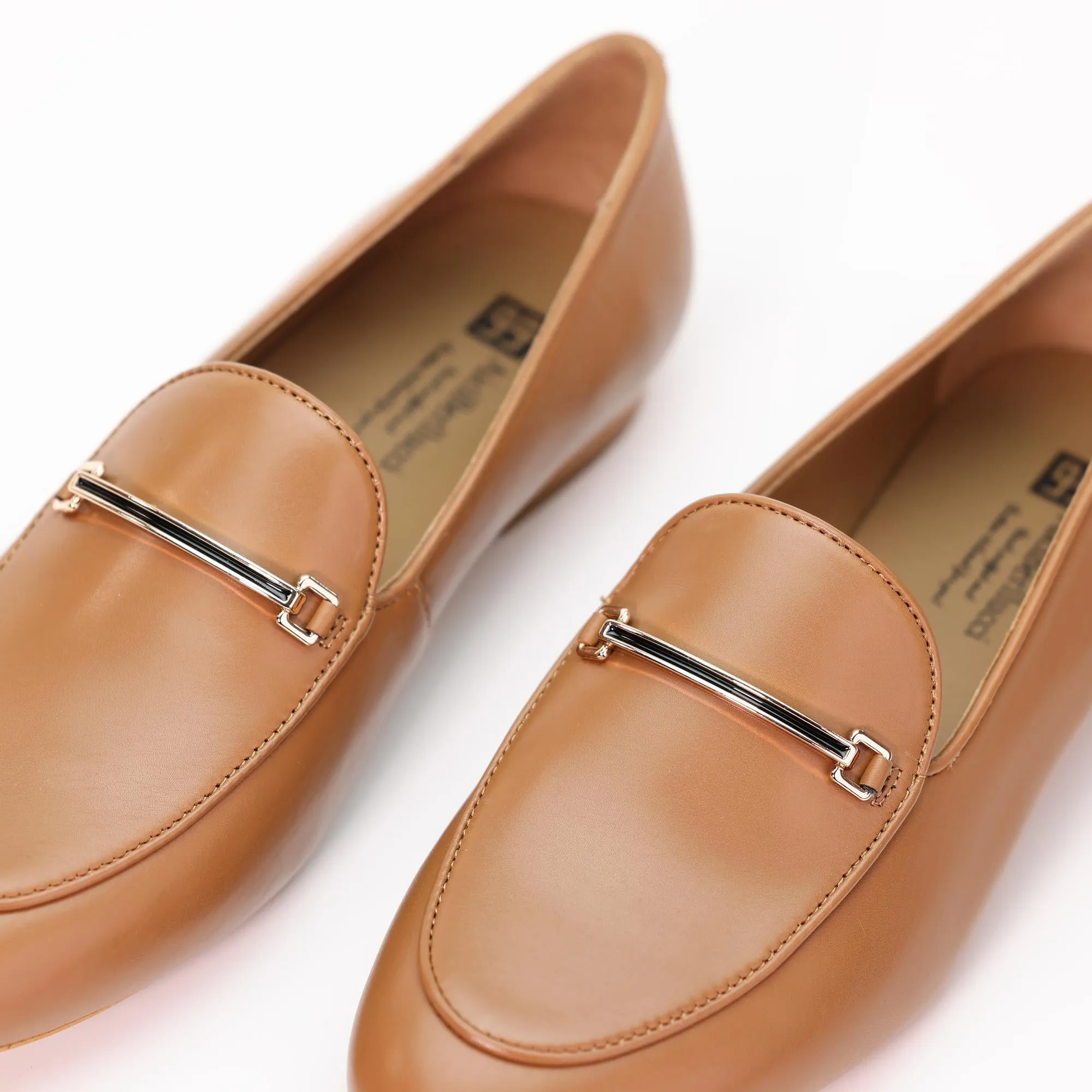 AiciBerllucci  Dark Apricot Sheepskin leather & Sheepskin lining- Prime-Women's Leather Loafer- Sleek Loafers Slip on Shoes-Casual Flat Shoes