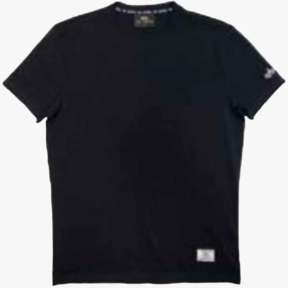 Alpha Industries Mens Multi Backprint Short Sleeve Tee Black