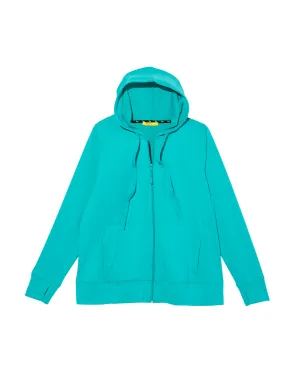 Atlas Hooded Jacket | Turquoise