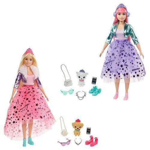 Barbie Princess Adventure Deluxe Doll with Pet - Select Figure(s)