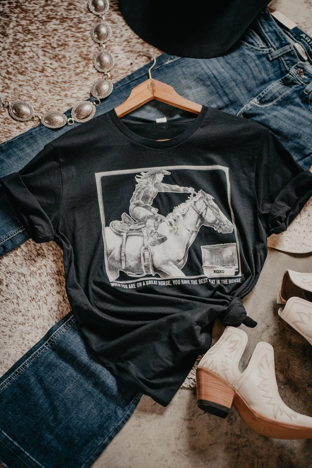 'Best Seat in the House' Graphic T (L - XXL)