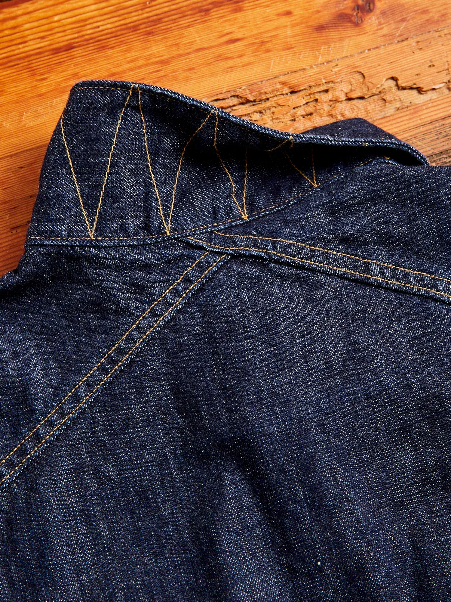 bf1x "Burkina Faso" Selvedge Type-3 Denim Jacket in Indigo