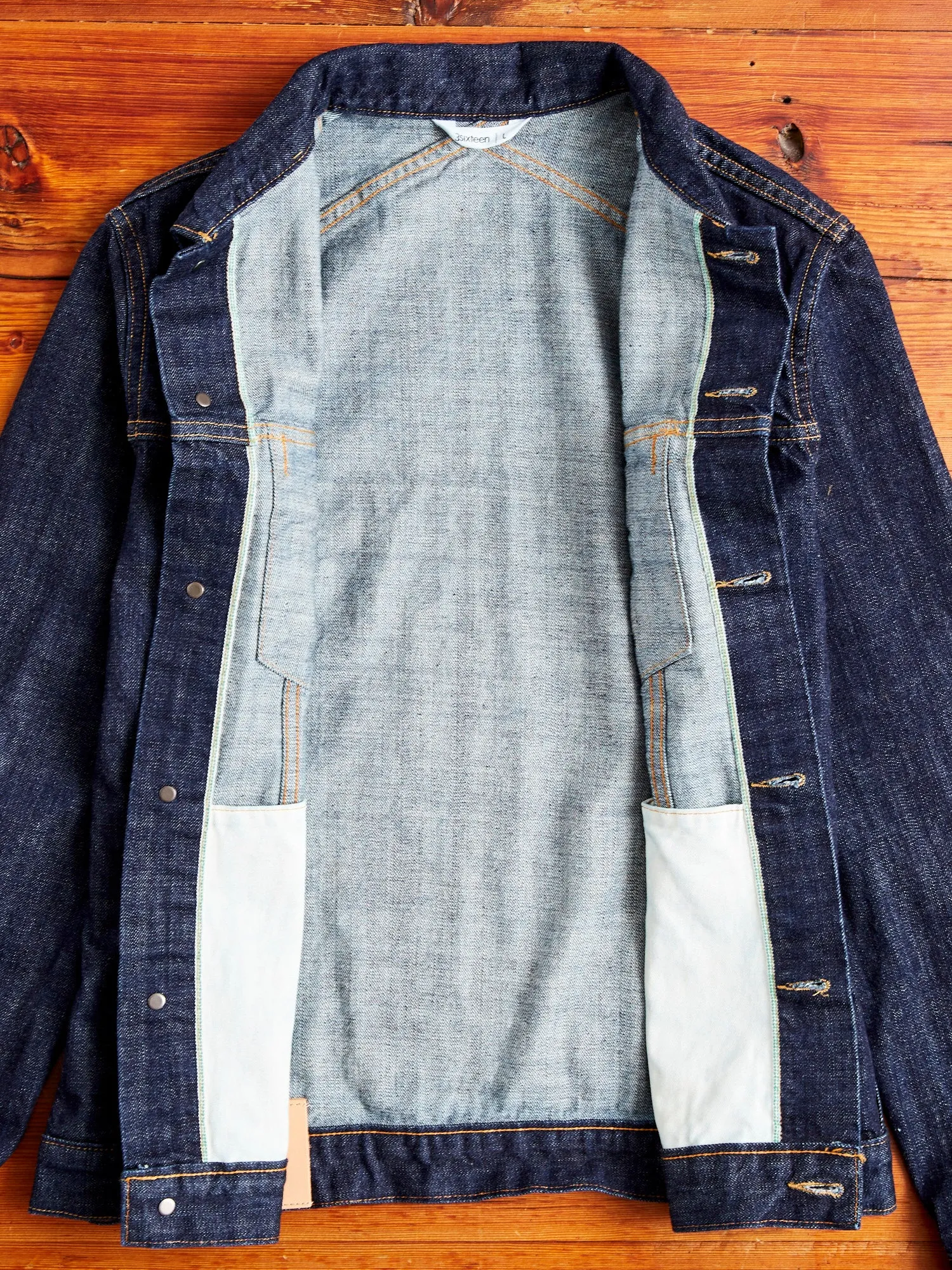 bf1x "Burkina Faso" Selvedge Type-3 Denim Jacket in Indigo