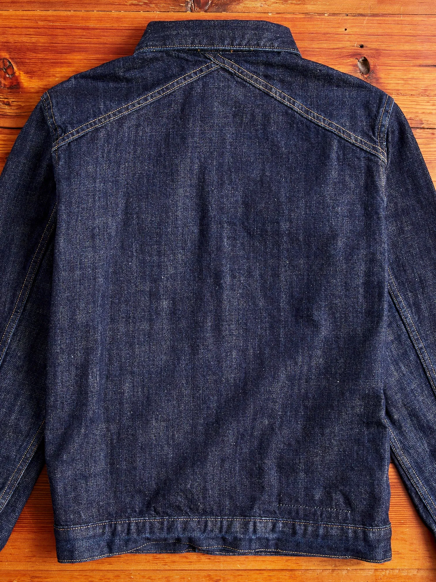 bf1x "Burkina Faso" Selvedge Type-3 Denim Jacket in Indigo