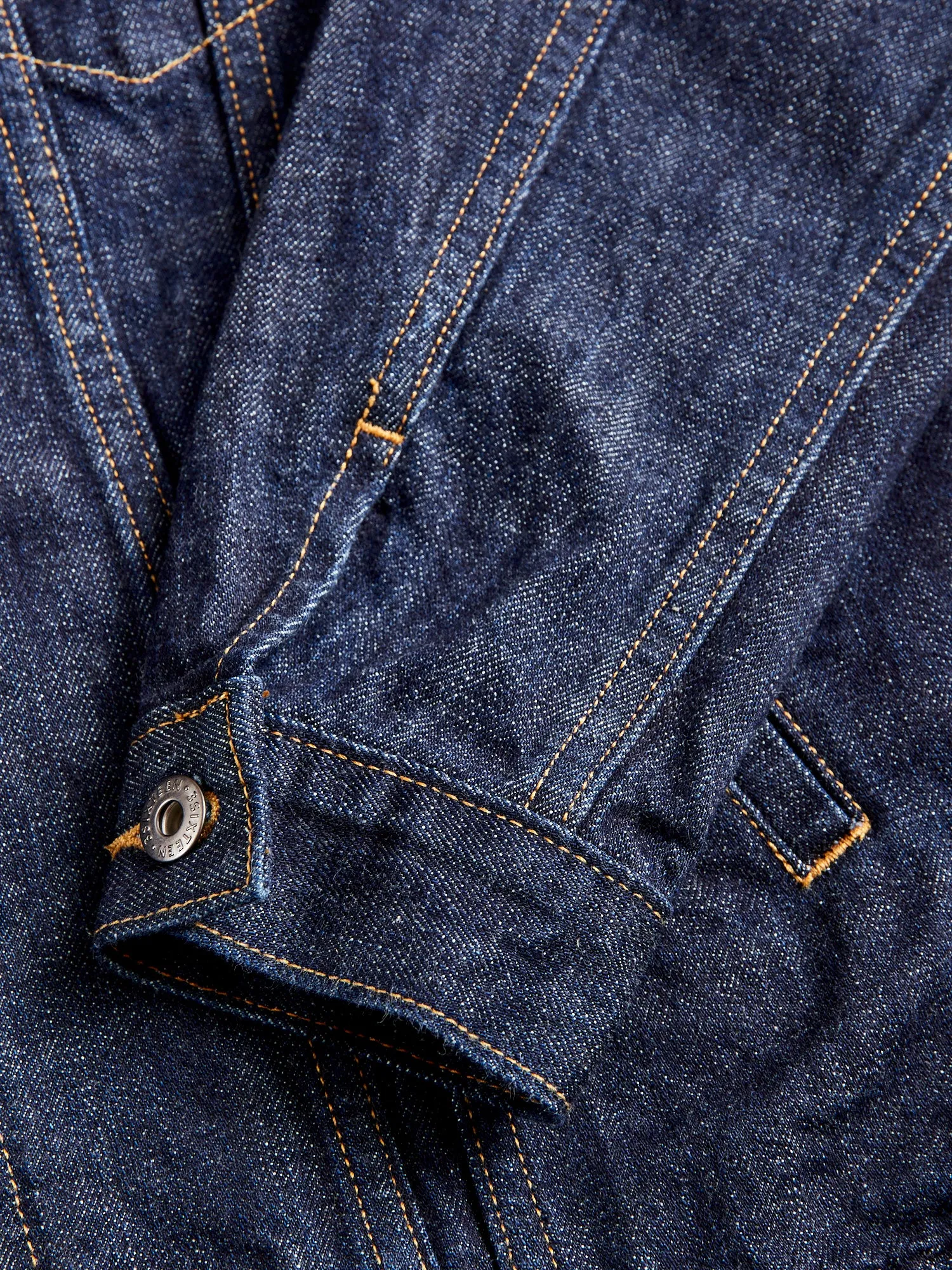 bf1x "Burkina Faso" Selvedge Type-3 Denim Jacket in Indigo