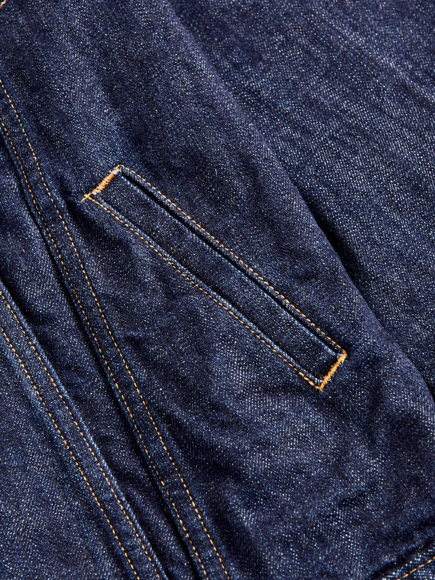 bf1x "Burkina Faso" Selvedge Type-3 Denim Jacket in Indigo