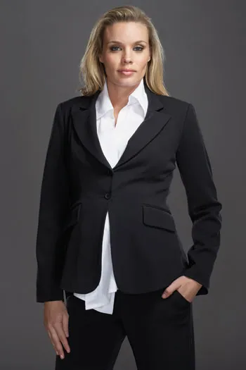 Black Herringbone Maternity Blazer Maternal America