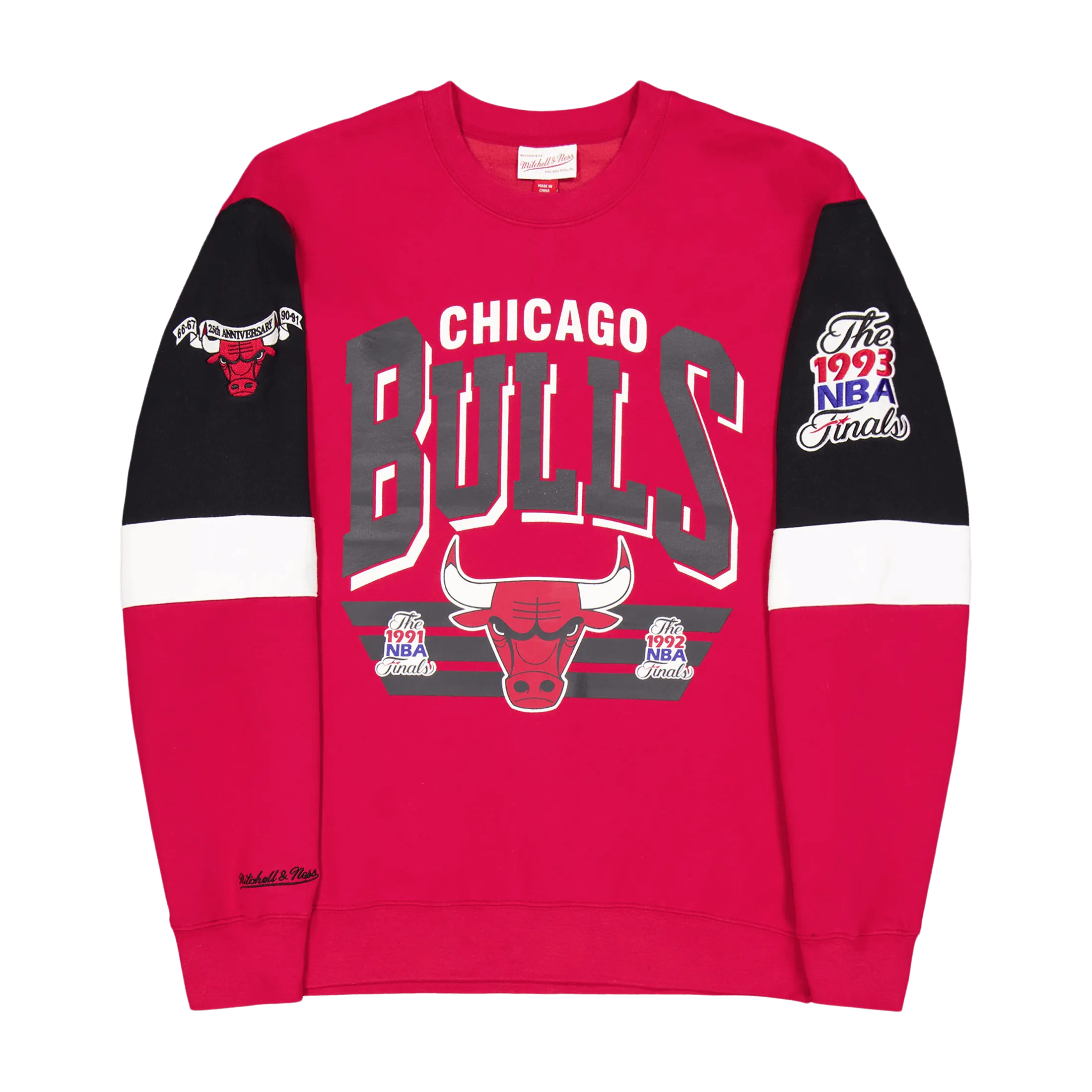 Bulls All Over Crew 3.0 Scarlet Red