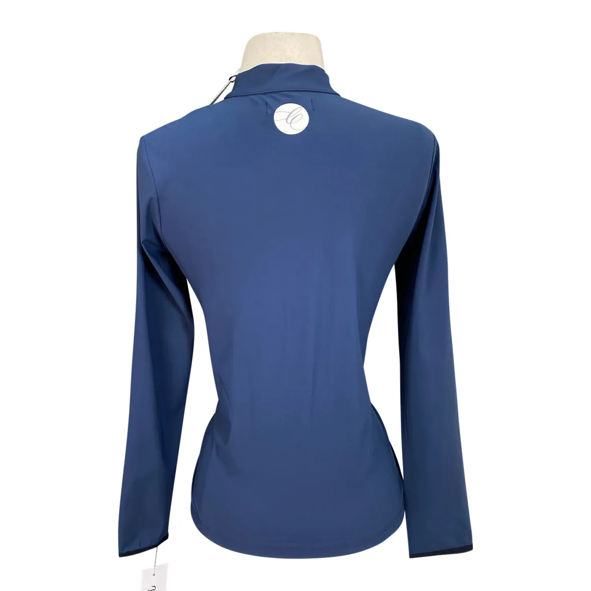 Callidae Long Sleeve Tech Polo in Navy - Women's XS