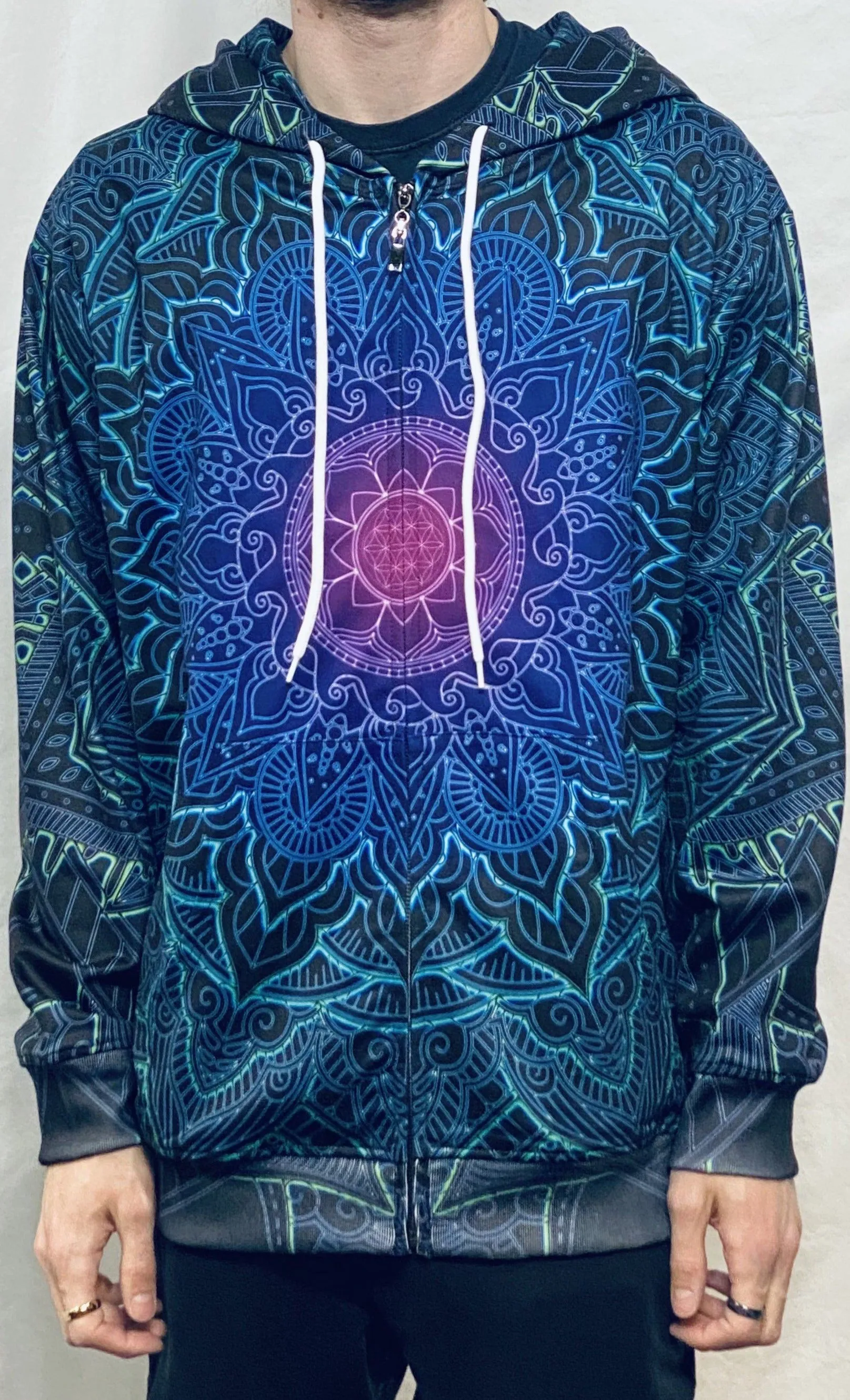 Cameron Gray - Mandala Love Zip Up Hoodie - Limited Edition of 111