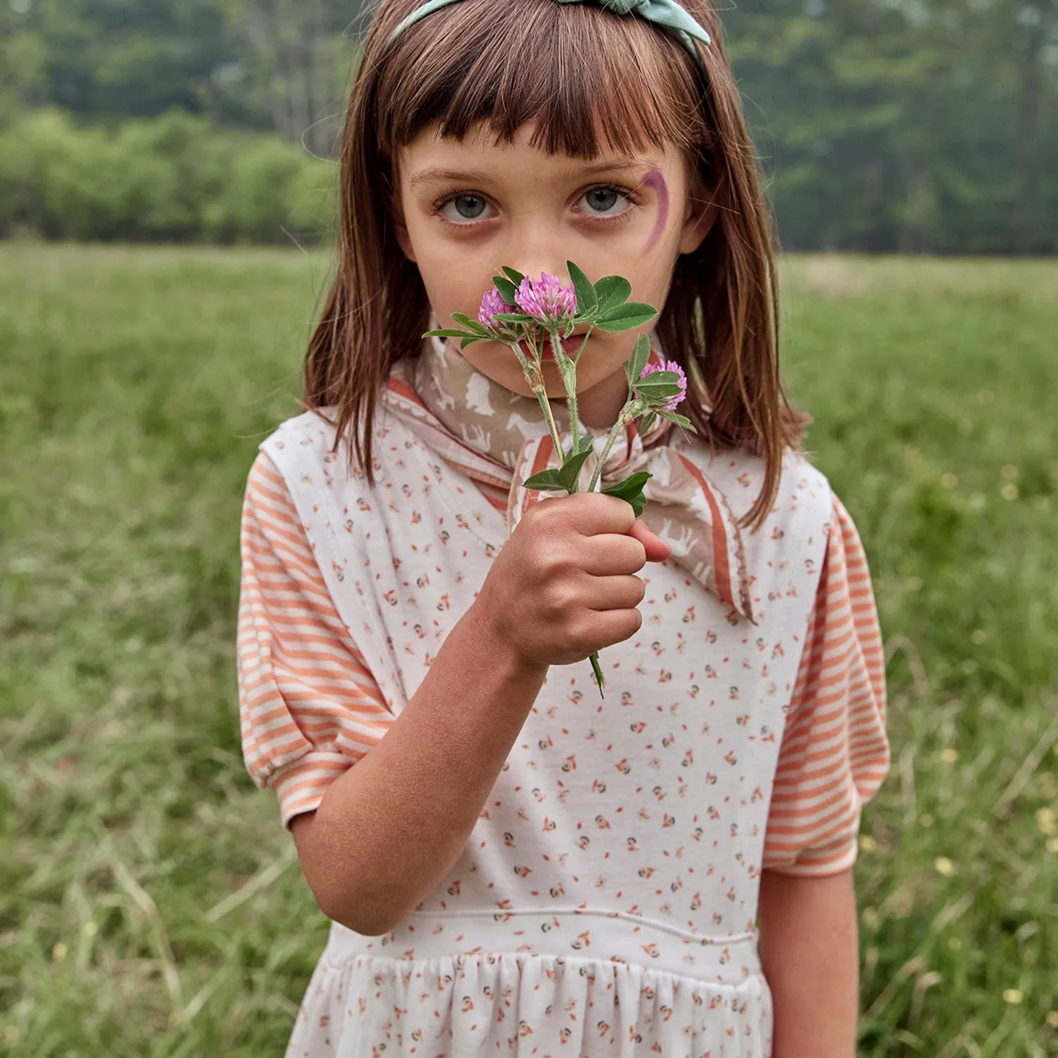 Cotton Balloon Tee - Gumdrop Stripe