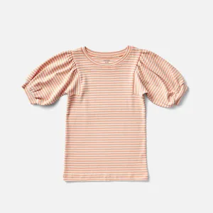 Cotton Balloon Tee - Gumdrop Stripe