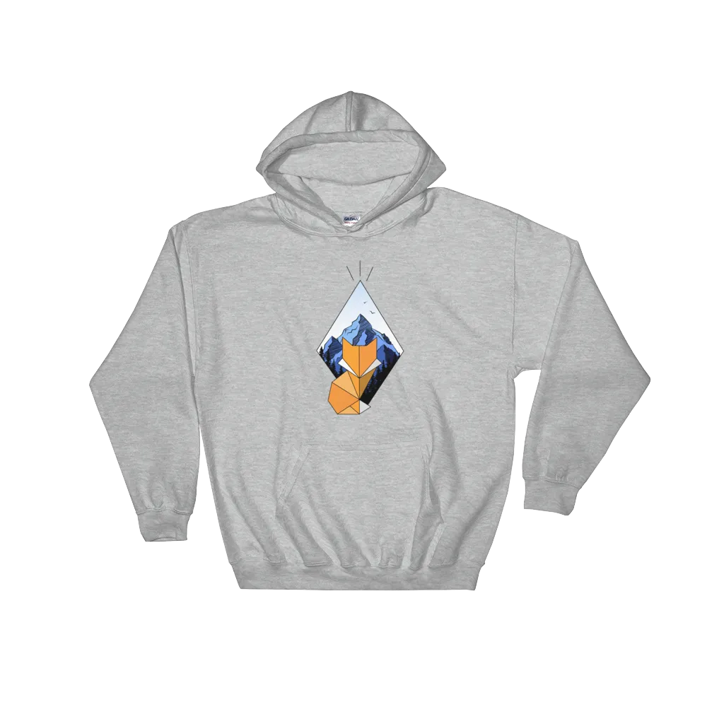 Diamond Fox Color Hoodie