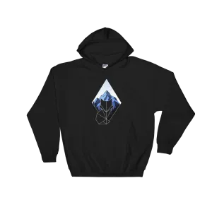 Diamond Fox Outline Hoodie