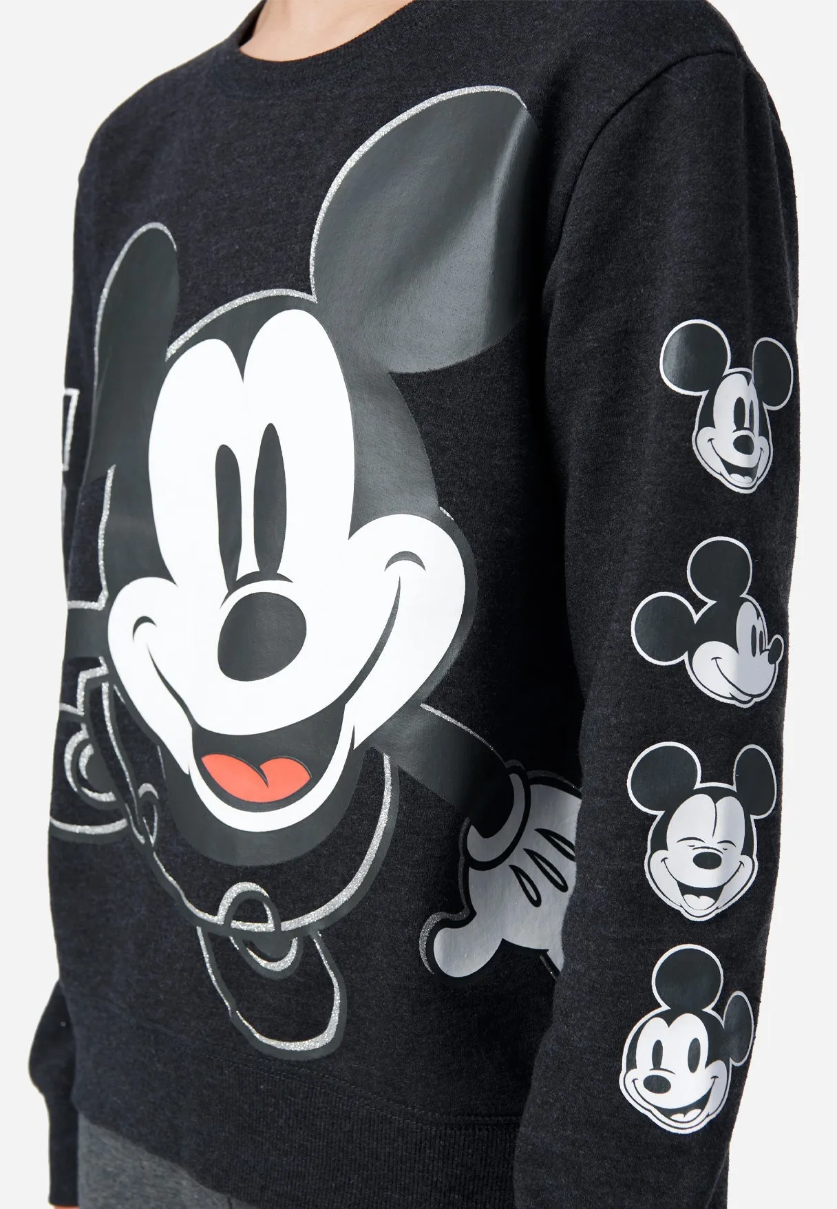 Disney® Mickey Graphic Crewneck Sweatshirt