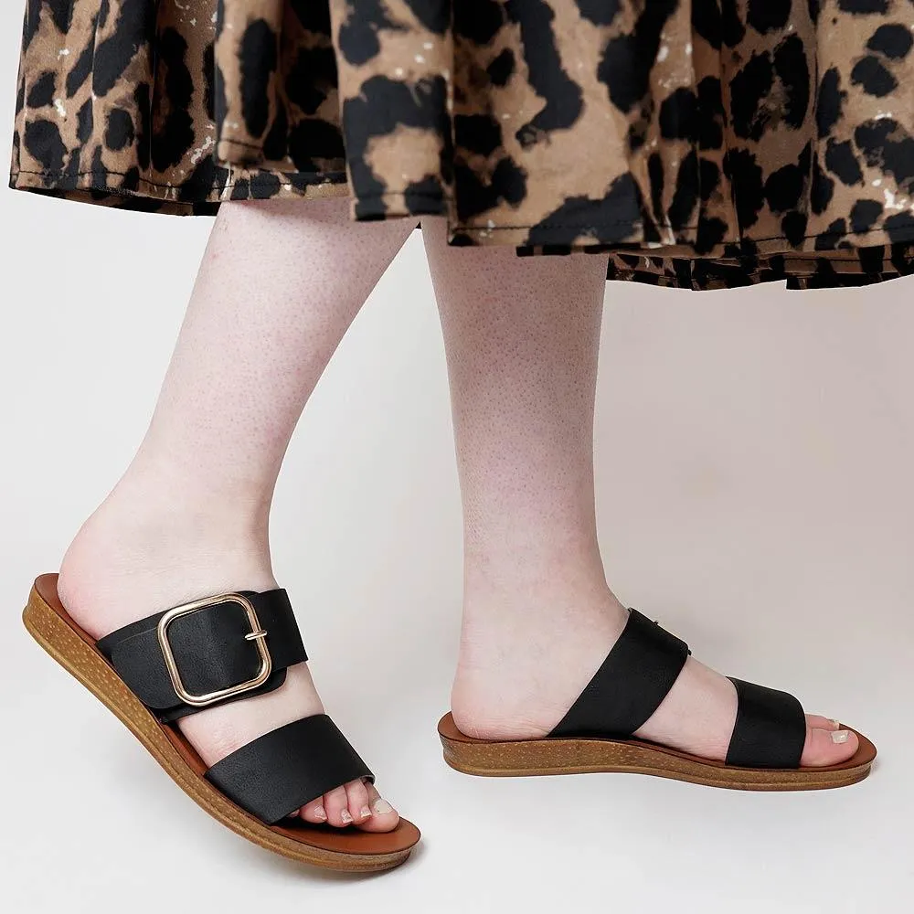 Doti Black Slides