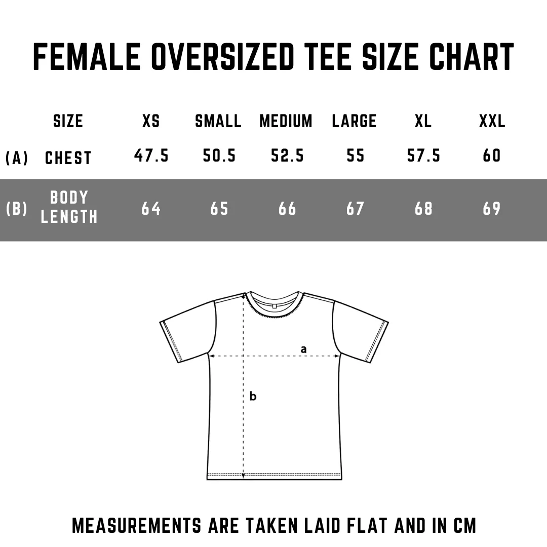 Female Phys Dept Oversized Tee