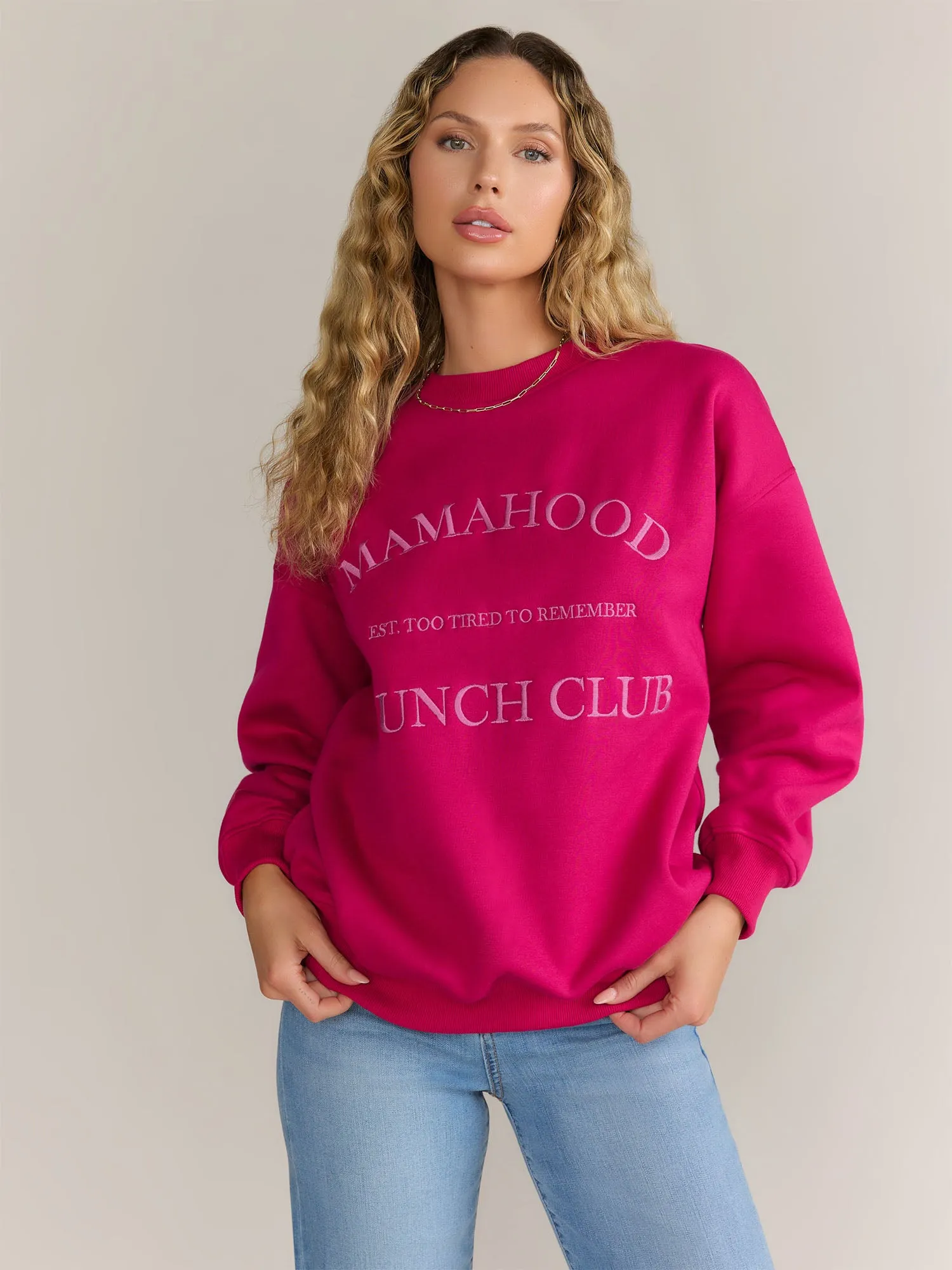 Gilli Mamahood Brunch Fleece Lined Sweatshirt - Brands We Love