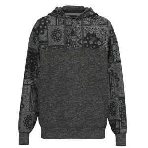 Hooey Men's Jimmy Hoody Black/White