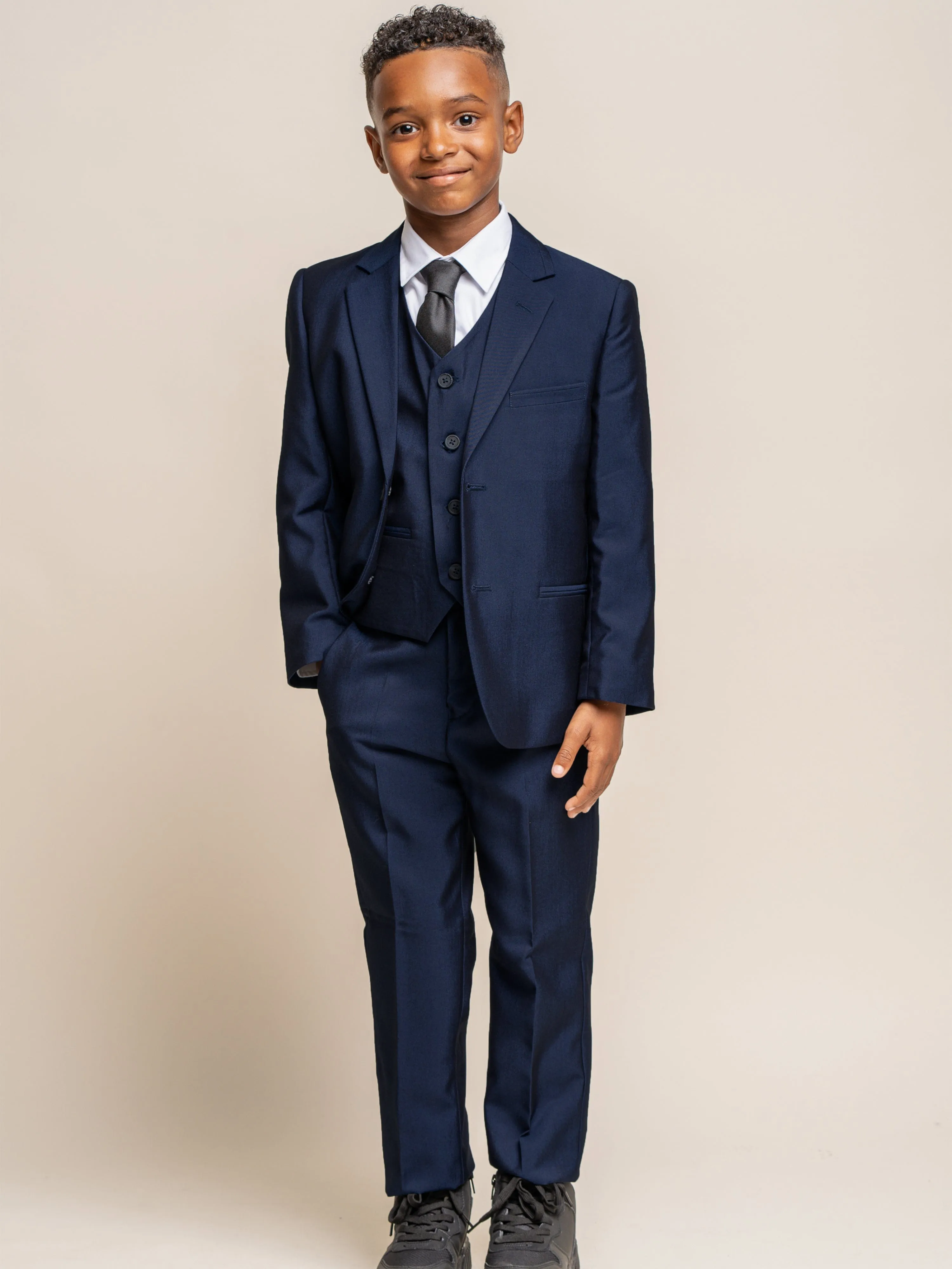 House Of Cavani Boys Ford Suit in Blue