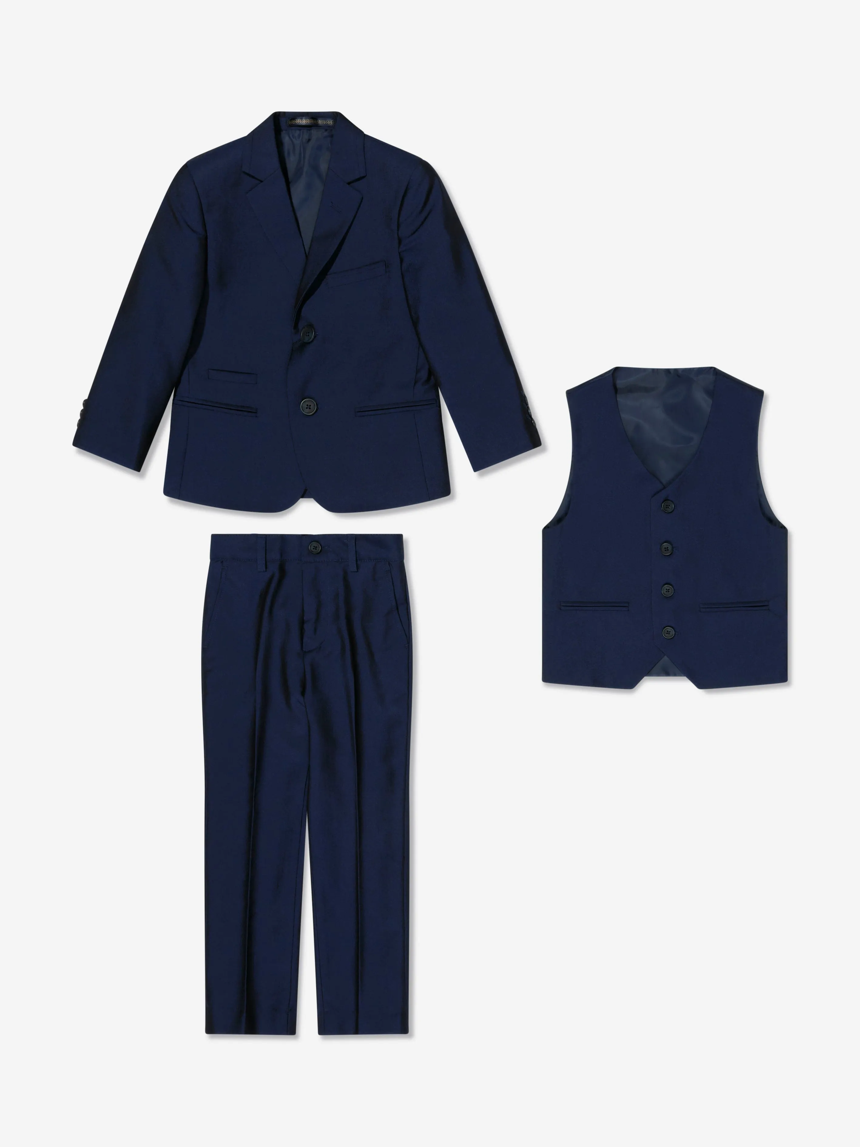 House Of Cavani Boys Ford Suit in Blue