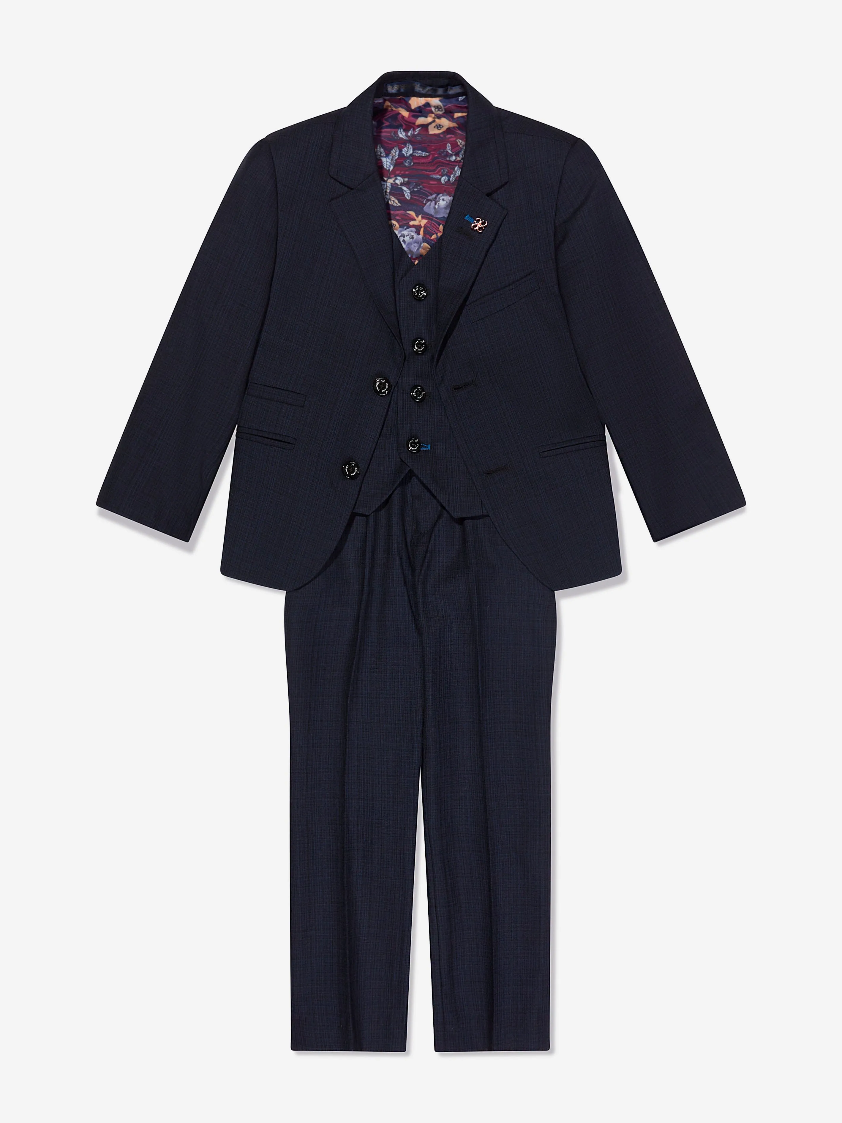 House Of Cavani Boys Seeba Suit in Navy