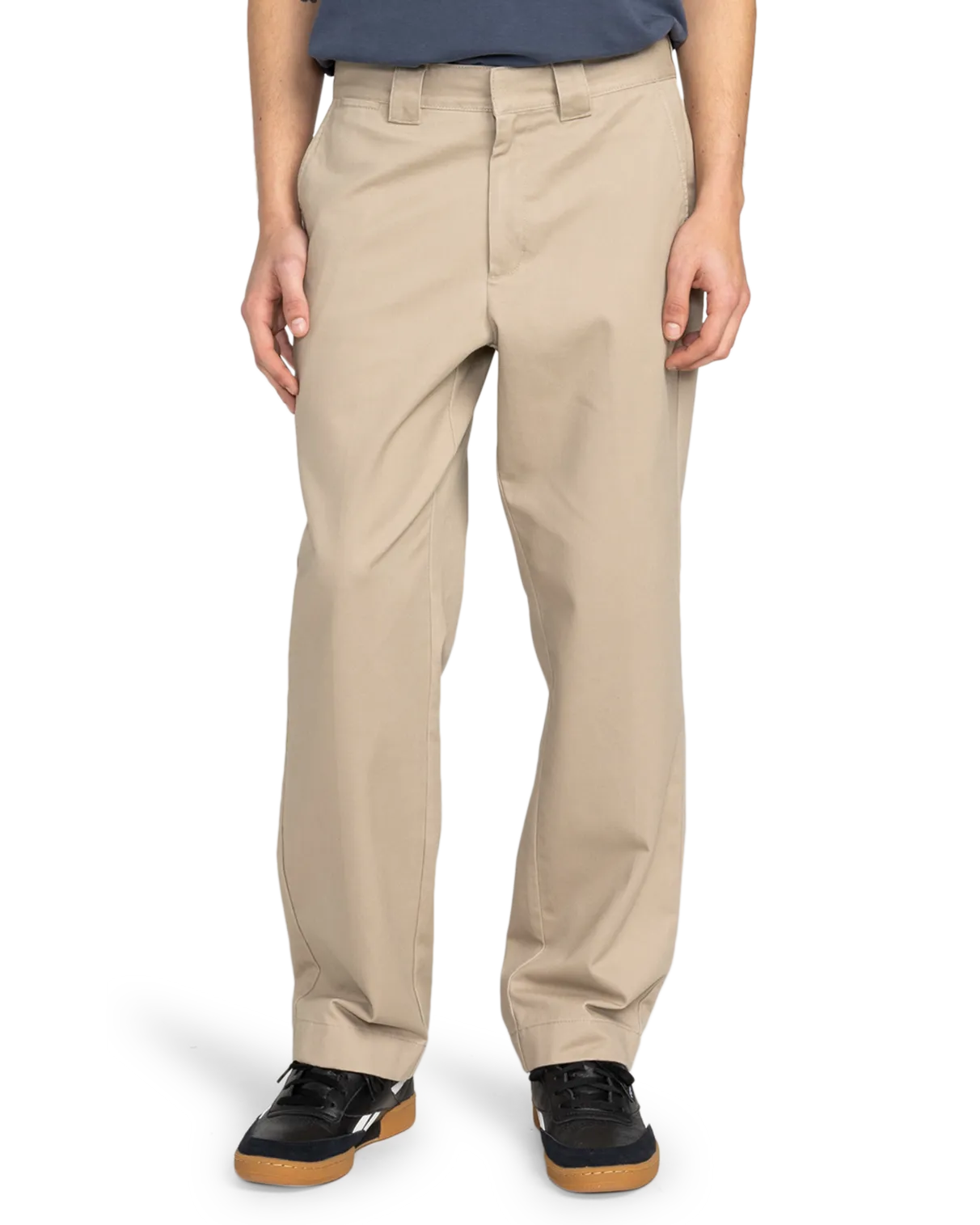 Howland Work Chino Trousers in Aluminium