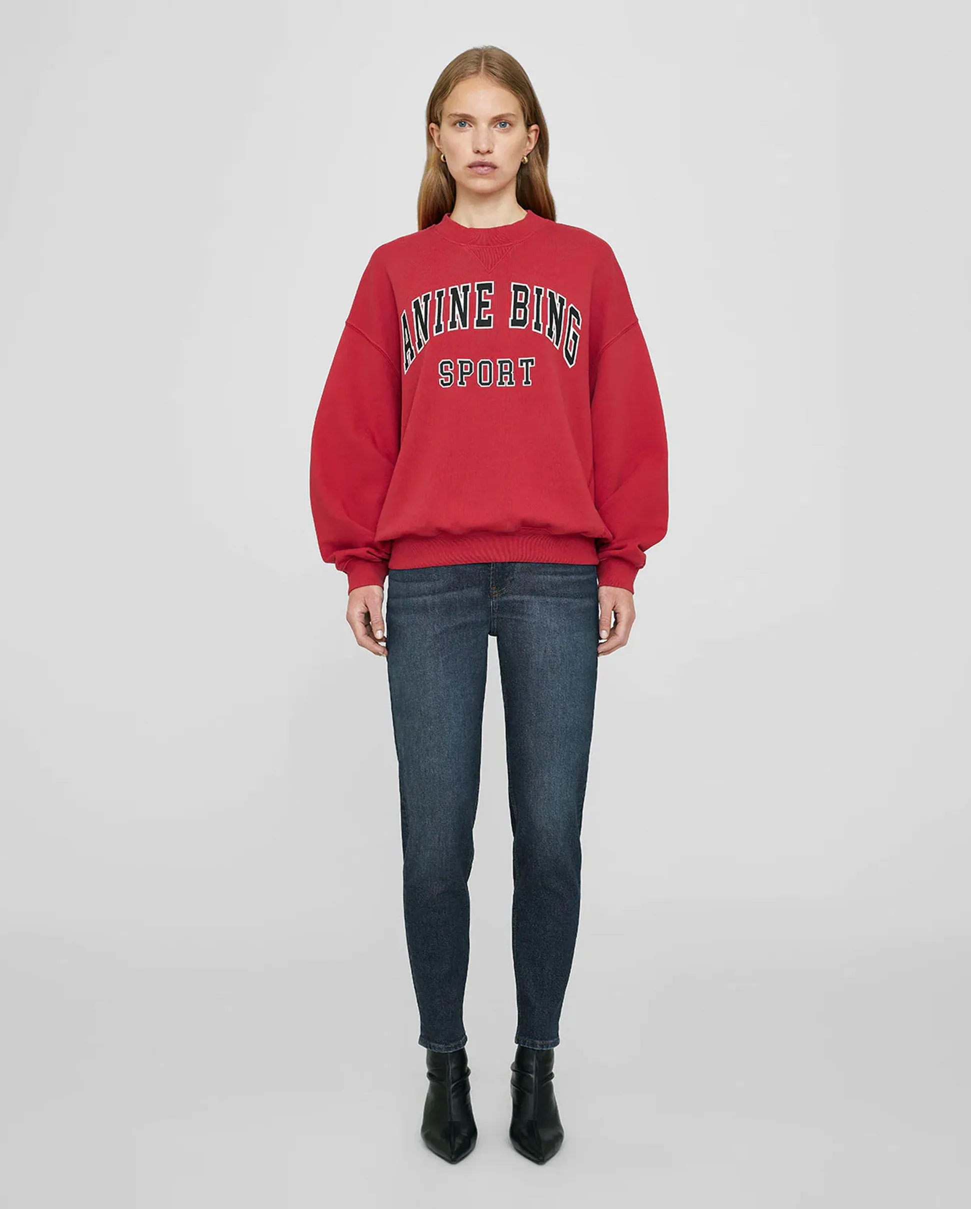 JACI SWEATSHIRT ANINE BING / RED