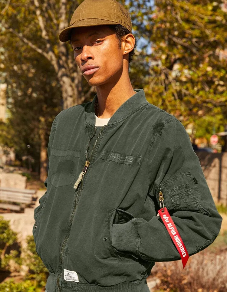 L-2B RIP AND REPAIR BOMBER JACKET