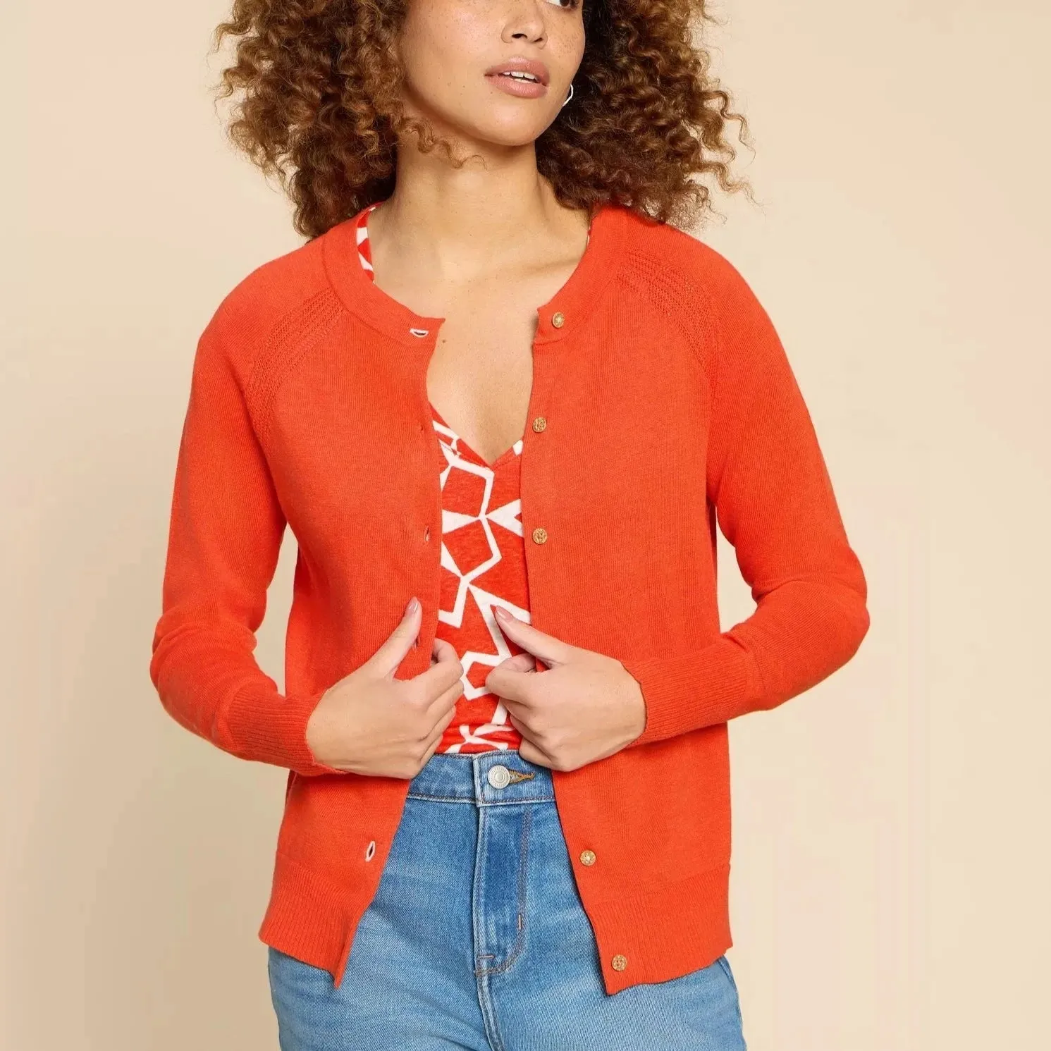 Lulu Cardi - Bright Red