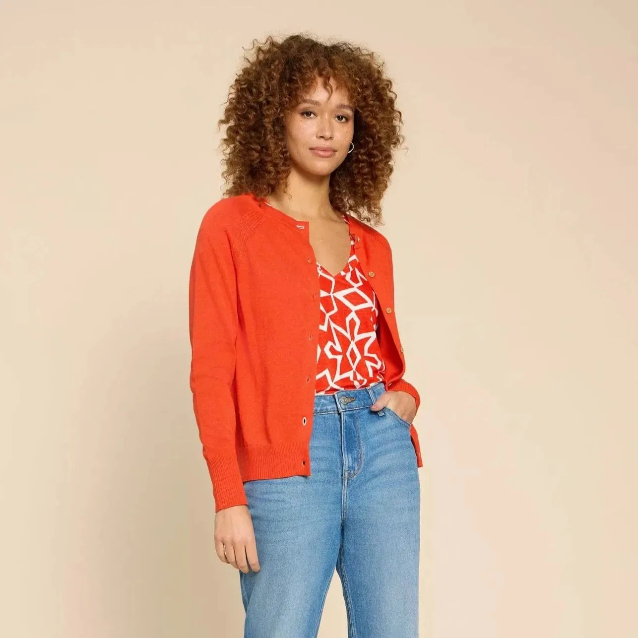 Lulu Cardi - Bright Red