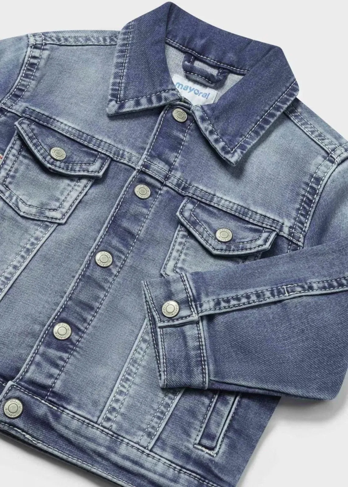 Mayoral Baby & Toddler Boys Medium Blue Denim Jacket