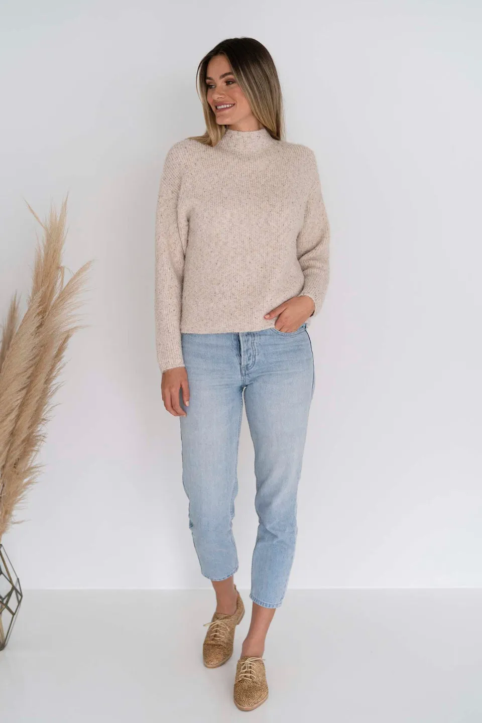 Millie Super Soft Oatmeal Jumper