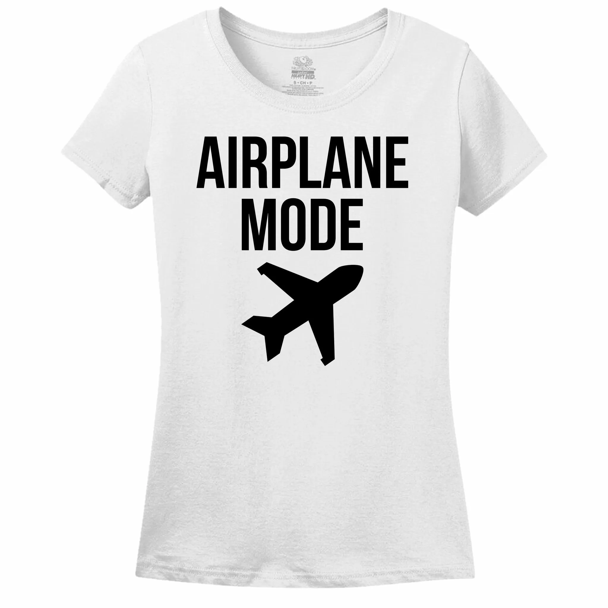 Minty Tees Airplane Mode Women's Tee Shirt