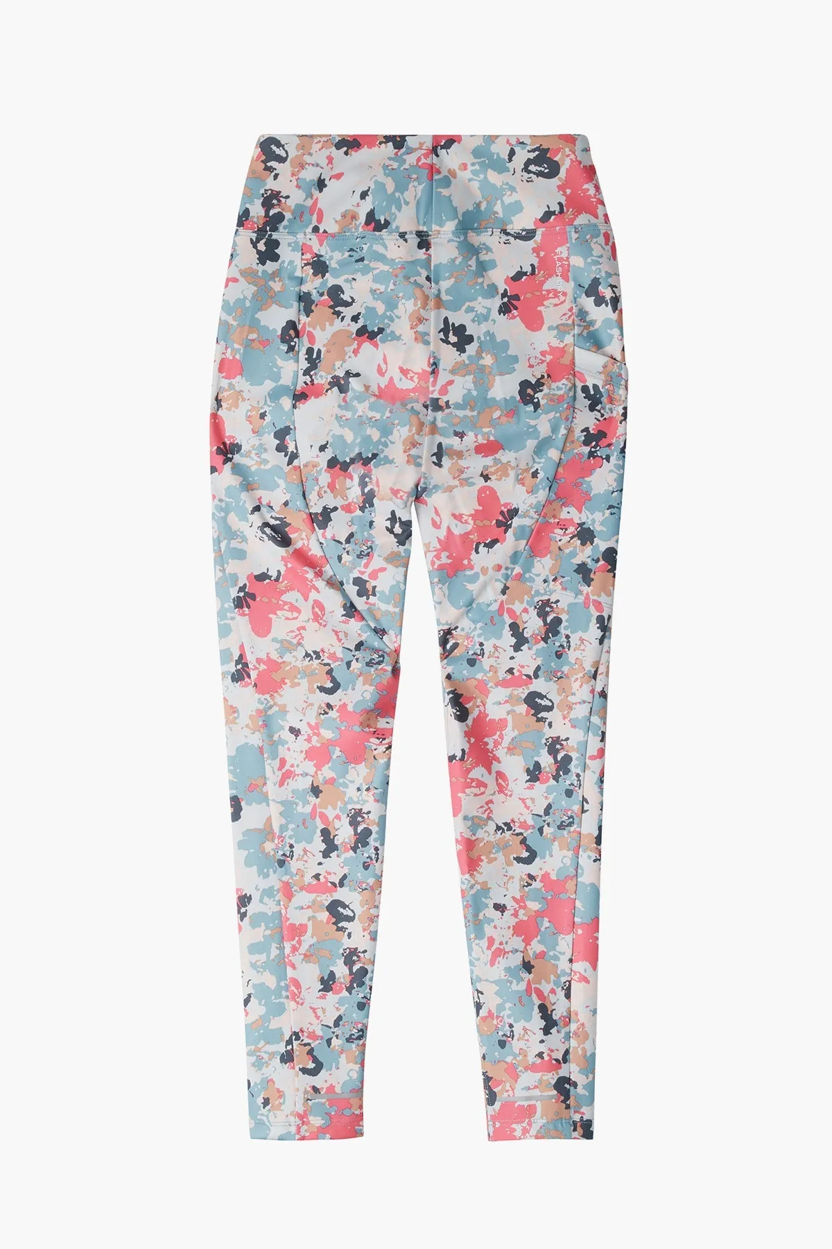 North Face On Mountain Girls Leggings - Tourmaline Floral Camo