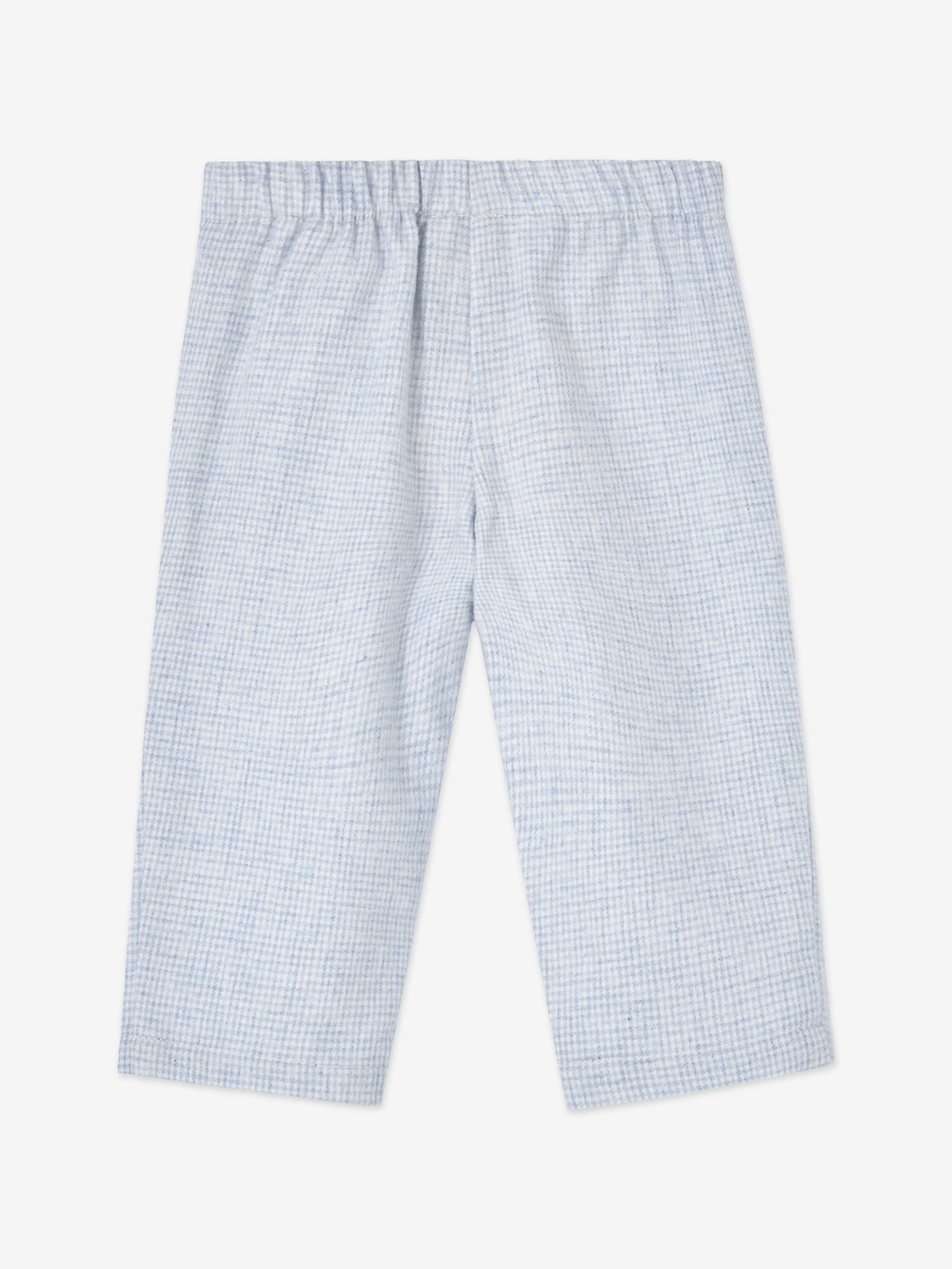 Paz Rodriguez Baby Boys Trouser Set in Blue