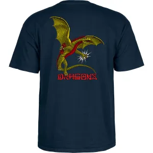 Powell Peralta - Dragon Logo Tee Navy