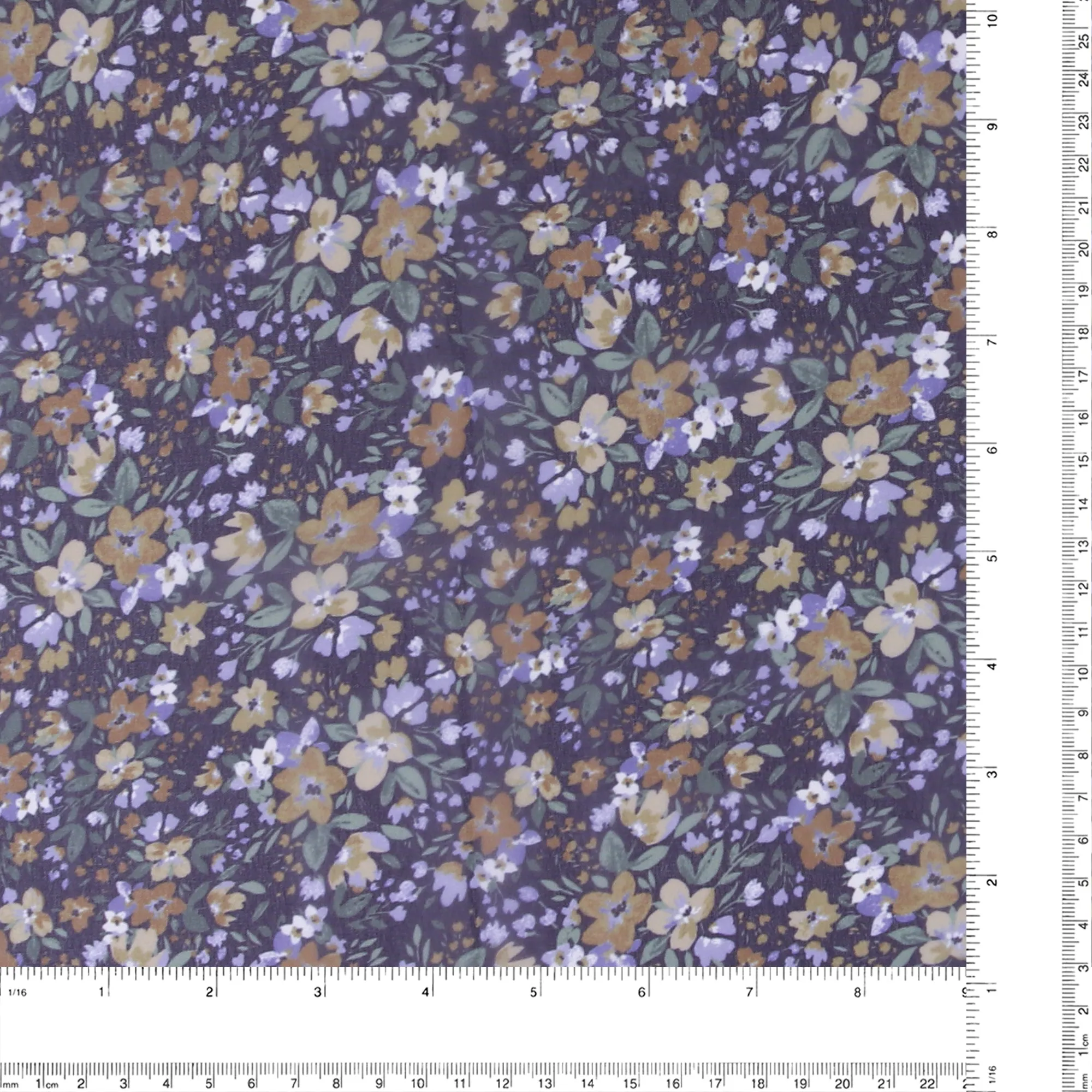 Printed Chiffon - GABRIELLA - 001 - Purple