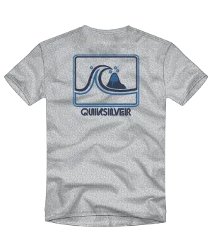 Quiksilver Keep On Tee-Medium Grey Heather