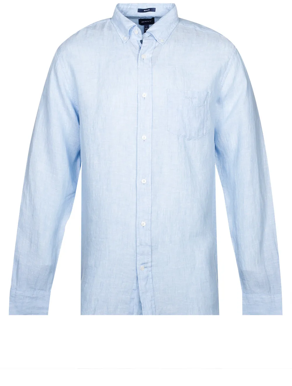 Regular Linen Shirt Capri Blue