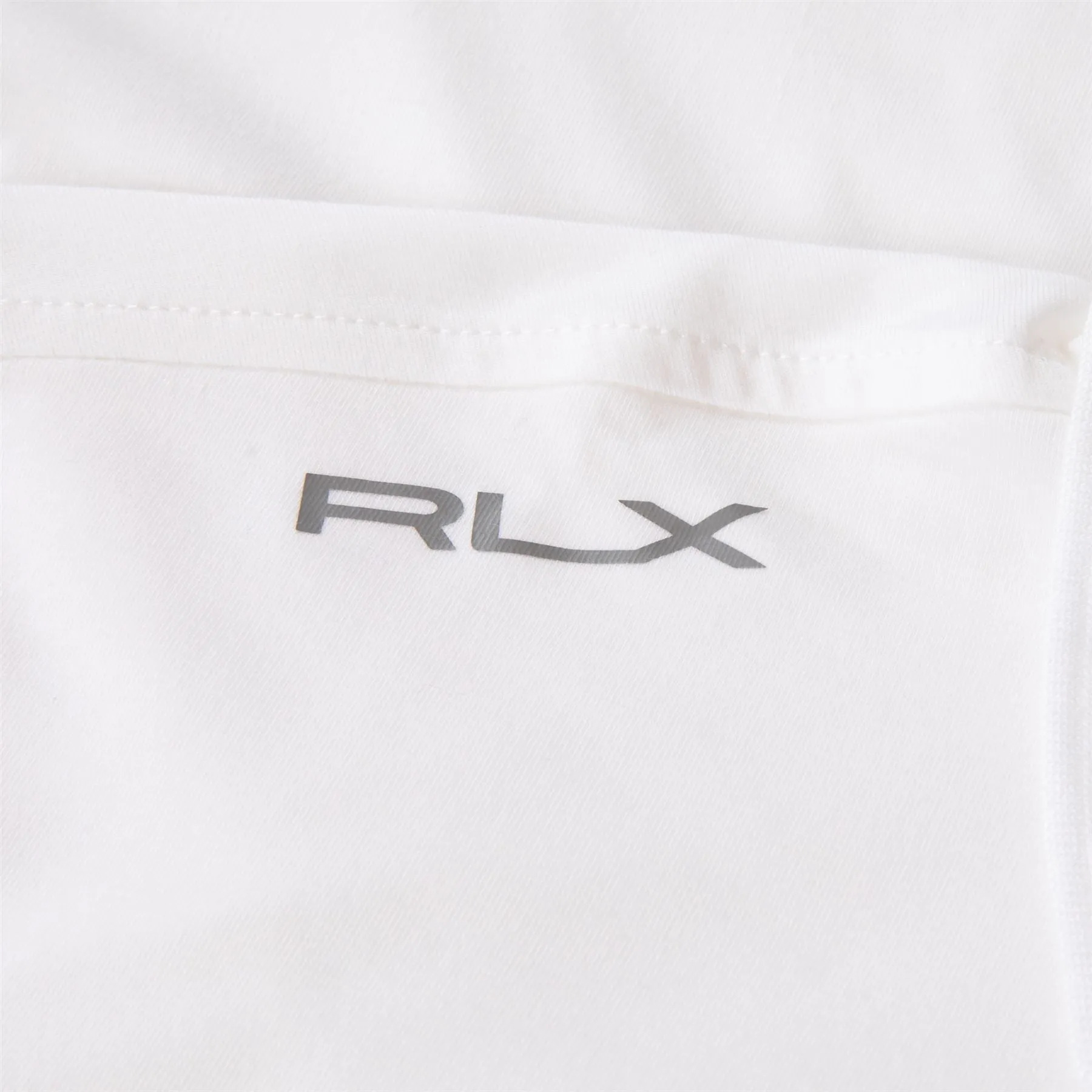 RLX Lounge Jersey LS Polo White - 2025