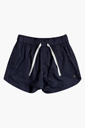 Roxy Una Mattina Girls Shorts - Mood Indigo