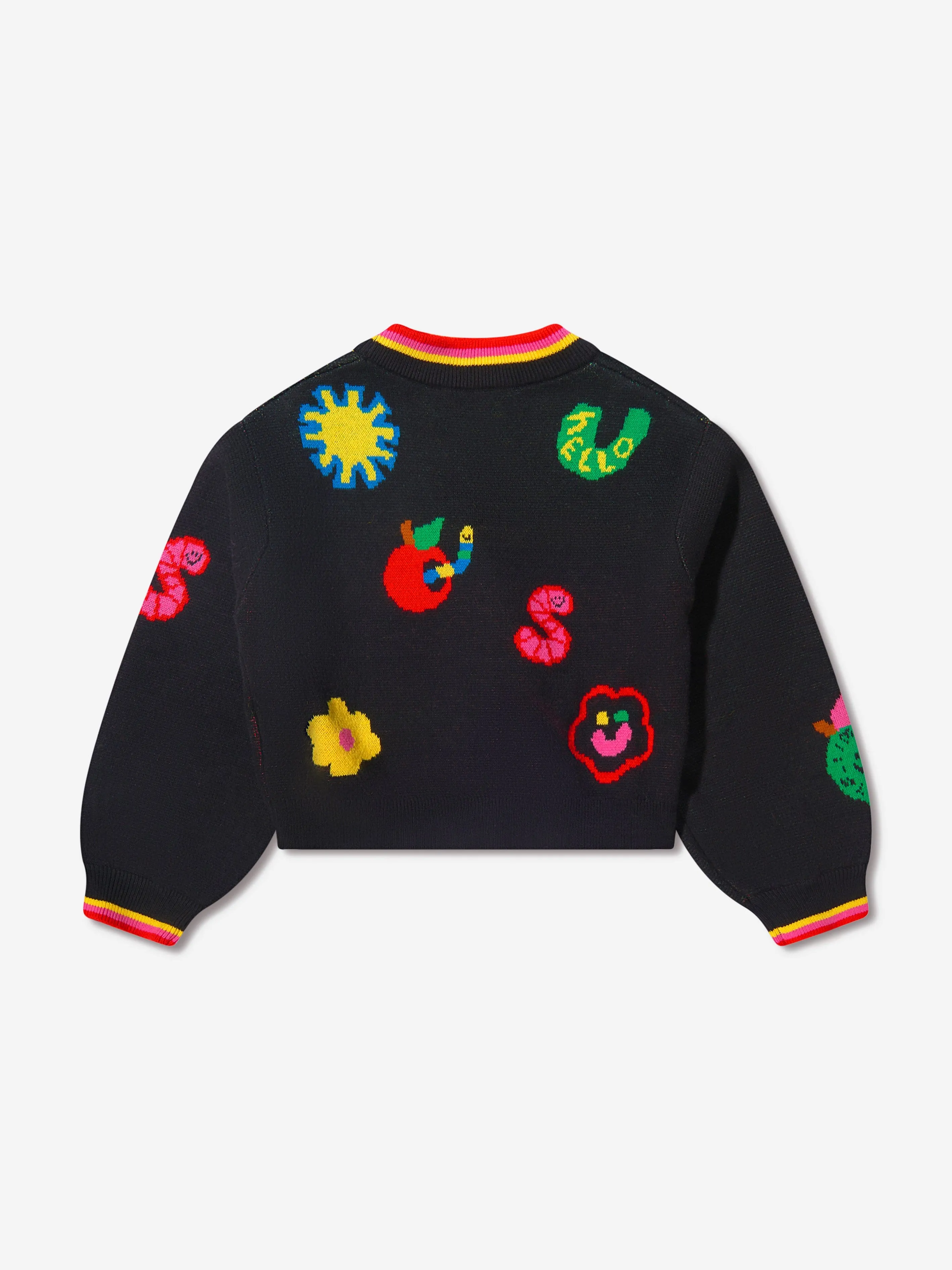 Stella McCartney Girls Wool Patch Cardigan