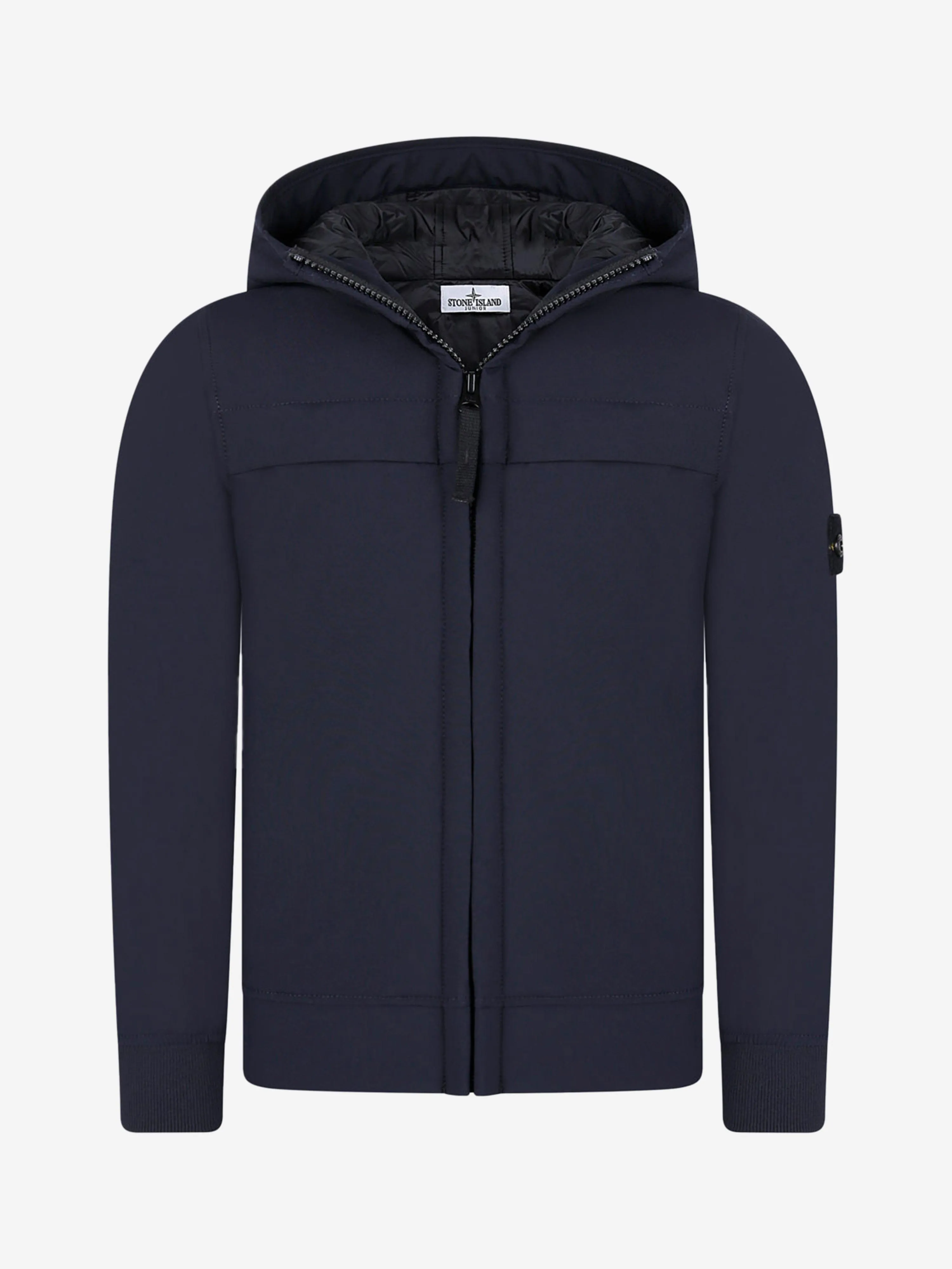 Stone Island Boys Blue Zip Up Jacket