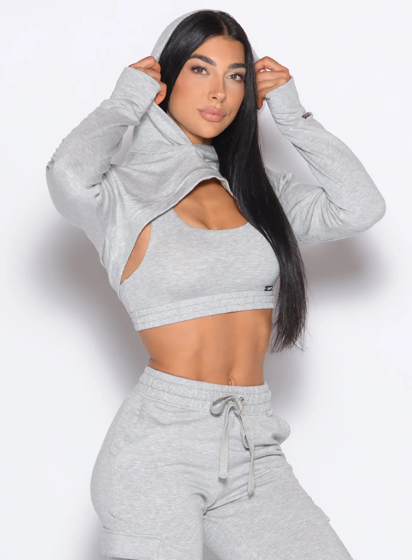 Sweat Bolero Hoodie