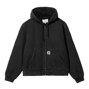 W' OG ACTIVE JACKET BLACK STONE WASHED