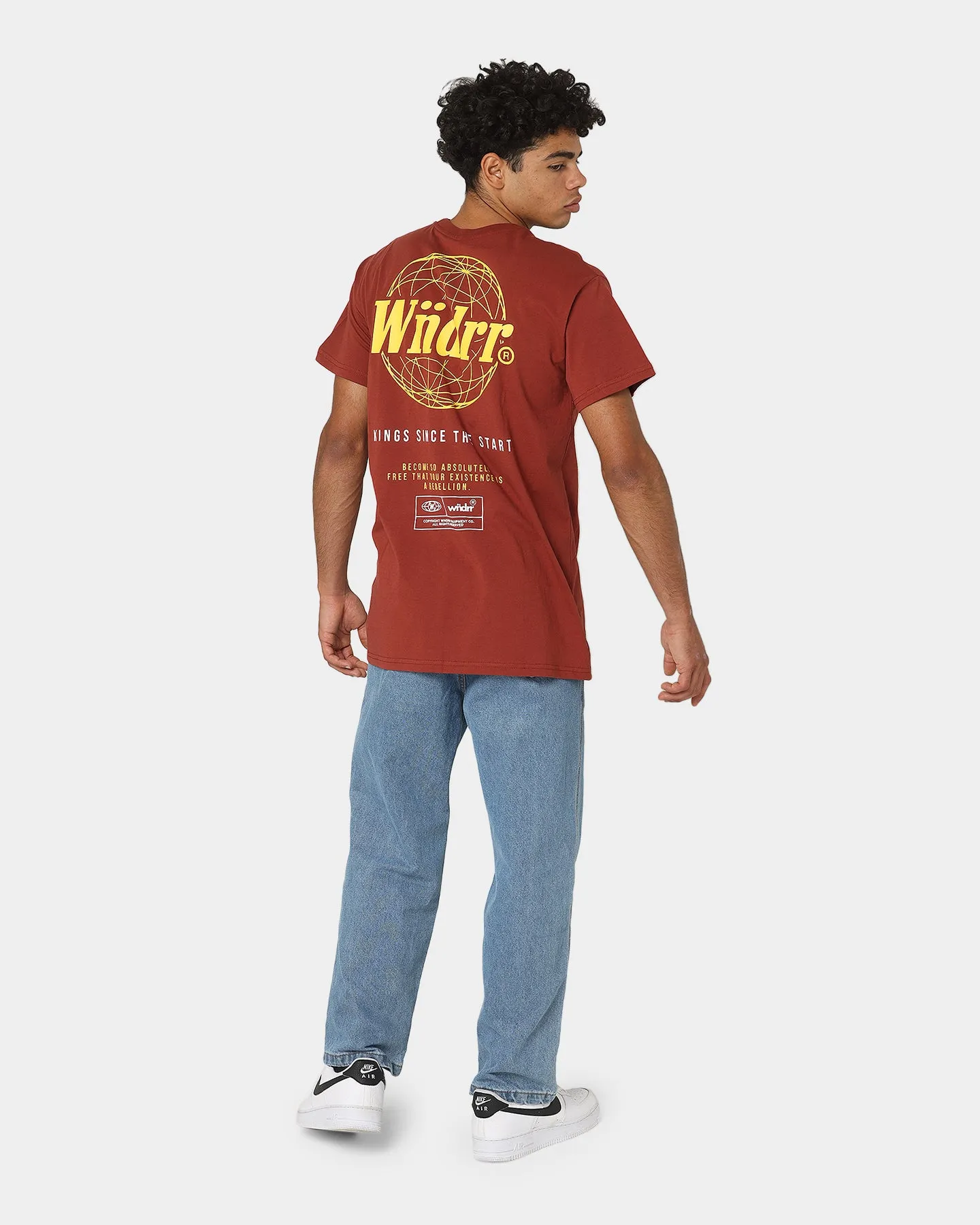 WNDRR Timeless Custom Fit T-Shirt Terracotta