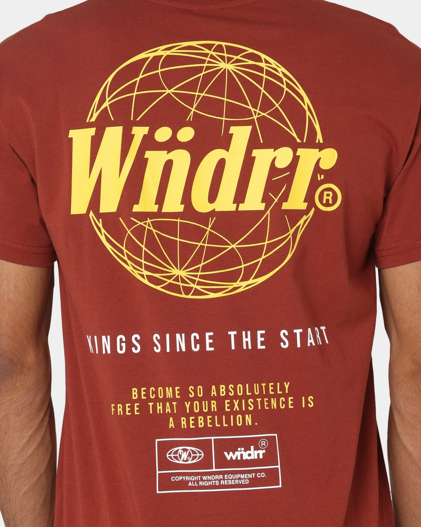 WNDRR Timeless Custom Fit T-Shirt Terracotta