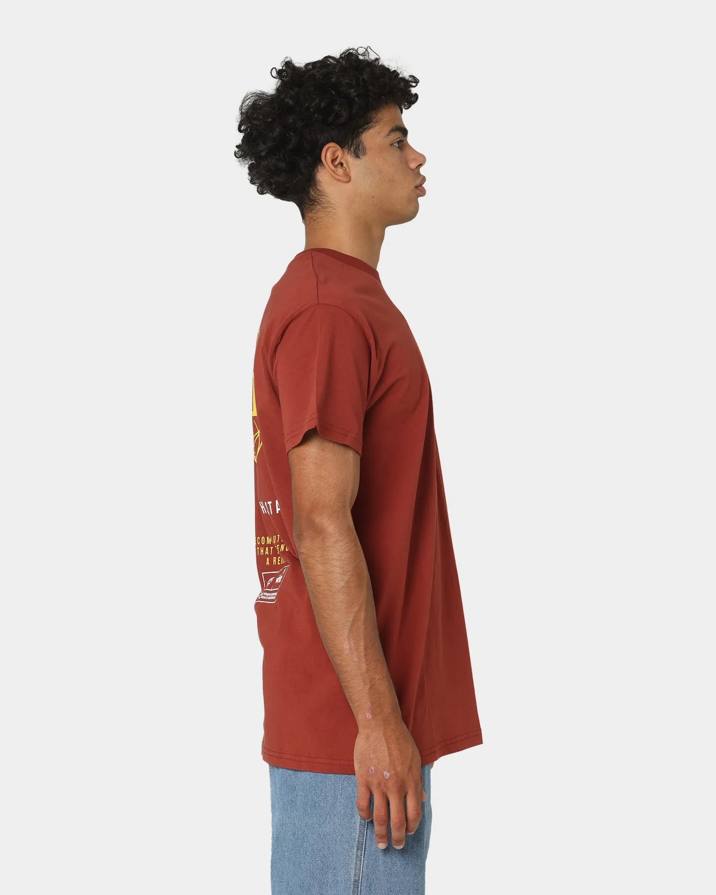 WNDRR Timeless Custom Fit T-Shirt Terracotta